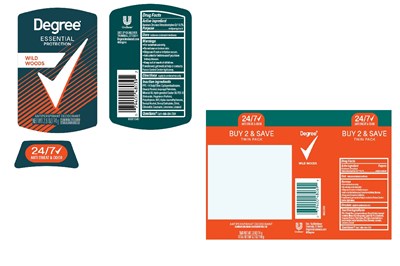 Artwork (Degree Essential Protection Wild Woods Antiperspirant Deodorant   Artwork)